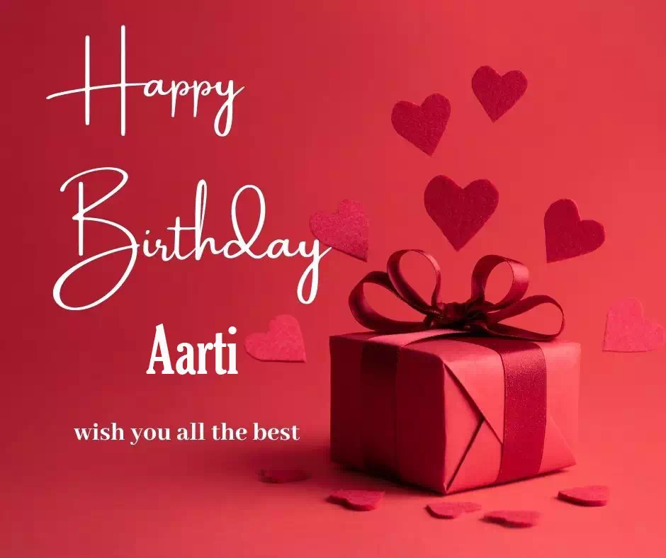 Happy Birthday Aarti written on image 1 1